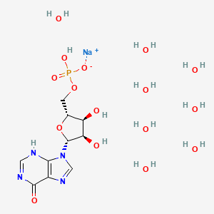 molecular formula C10H28N4NaO16P B8259779 CID 129697685 