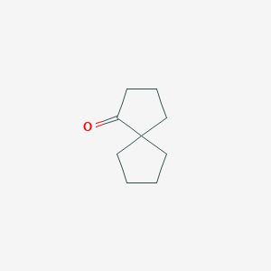 molecular formula C9H14O B082598 螺[4.4]壬烷-1-酮 CAS No. 14727-58-3