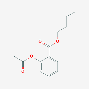 molecular formula C13H16O4 B8259815 Butyl 2-acetoxybenzoate 