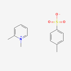 molecular formula C14H17NO3S B8259816 1-Methyl-2-picolinium p-toluenesulfonate 