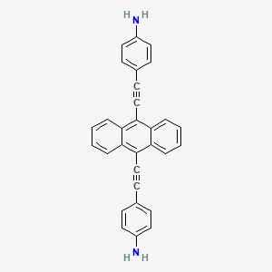 9,10-Bis(4-aminophenylethynyl)anthracene