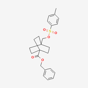 Benzyl 4-((tosyloxy)methyl)bicyclo[2.2.2]octane-1-carboxylate