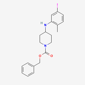 Benzyl 4-((5-iodo-2-methylphenyl)amino)piperidine-1-carboxylate