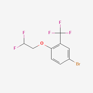 4-Bromo-1-(2,2-difluoroethoxy)-2-(trifluoromethyl)benzene