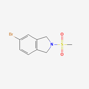 5-Bromo-2-(methylsulfonyl)isoindoline