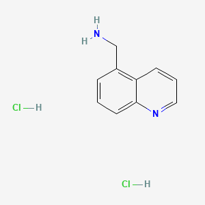 Quinolin-5-ylmethanamine;dihydrochloride