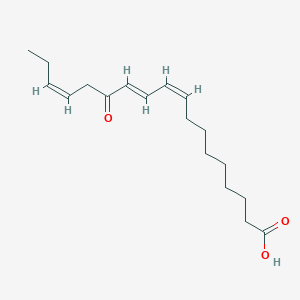 molecular formula C18H28O3 B8260366 13-酮-9Z,11E,15Z-十八碳三烯酸 