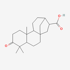 molecular formula C20H30O3 B8260377 ent-3-Oxokauran-17-oic acid 