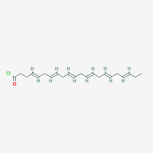 molecular formula C22H31ClO B8260396 4,7,10,13,16,19-Docosahexaenoyl chloride 