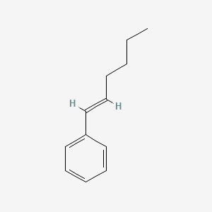 molecular formula C12H16 B8260403 (1E)-1-Hexenylbenzene CAS No. 6111-82-6