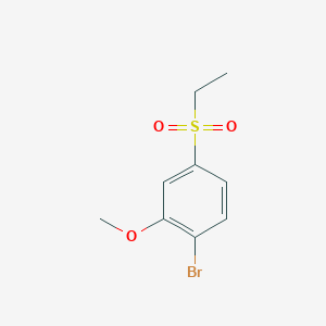 1-Bromo-4-(ethylsulfonyl)-2-methoxybenzene