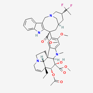molecular formula C45H54F2N4O8 B8260417 CID 127255598 
