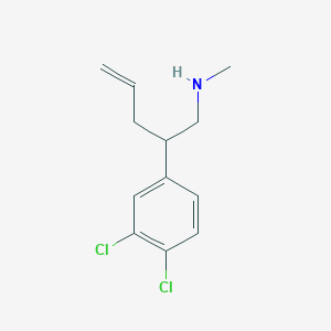 Benzeneethanamine, 3,4-dichloro-N-methyl-beta-2-propen-1-yl-