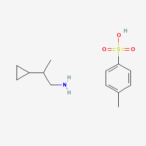 2-Cyclopropylpropan-1-amine 4-methylbenzenesulfonate