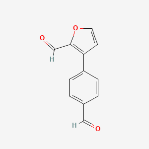 3-(4-Formylphenyl)furan-2-carbaldehyde