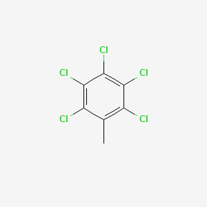 molecular formula C7H3Cl5 B8260594 2,3,4,5,6-五氯甲苯 CAS No. 69911-61-1