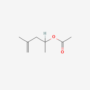 molecular formula C8H14O2 B8260727 1,3-Dimethylbut-3-enyl acetate CAS No. 67845-37-8