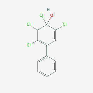 molecular formula C12H8Cl4O B8260734 4-Hydroxy-2,3,4,5-tetrachlorobiphenyl 