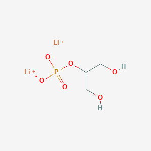 molecular formula C3H7Li2O6P B8261081 Dilithiumato(3-) 1,3-dihydroxypropan-2-yl phosphatato(3-) CAS No. 820-13-3