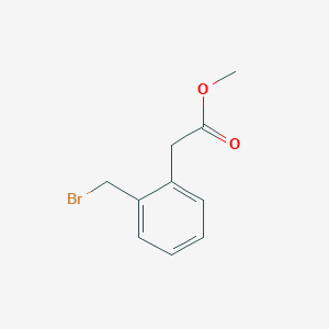 molecular formula C10H11BrO2 B082611 2-溴甲基苯基乙酸甲酯 CAS No. 13737-37-6