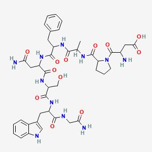 molecular formula C41H53N11O12 B8261118 leucokininI 