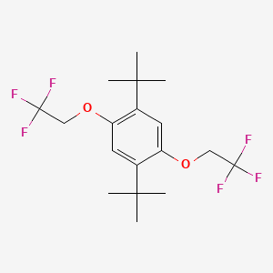 1,4-Bis(2,2,2-trifluoroethoxy)-2,5-di-tert-butylbenzene