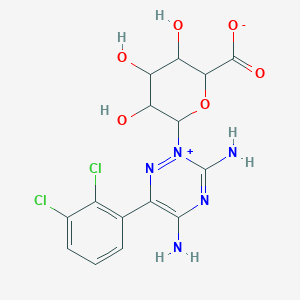 molecular formula C15H15Cl2N5O6 B8261213 CID 74603356 