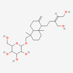 molecular formula C26H44O8 B8261287 ent-Labda-8(17),13Z-diene- 