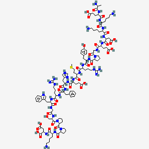 molecular formula C118H174N34O35S B8261416 Beta-MSH (1-22) (human) 