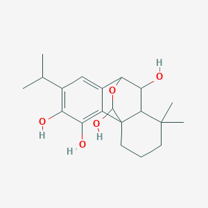 molecular formula C20H28O5 B8261428 6-Epidemethylesquirolin D 