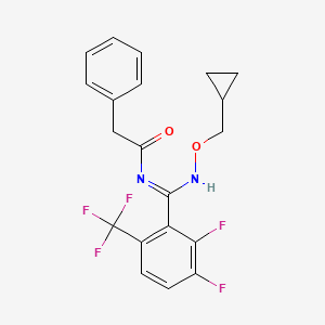 molecular formula C20H17F5N2O2 B8261453 CID 9844539 