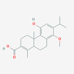 5-Hydroxy-7-isopropyl-8-methoxy-1,4a-dimethyl-3,4,4a,9,10,10a-hexahydro-2-phenanthrenecarboxylic acid