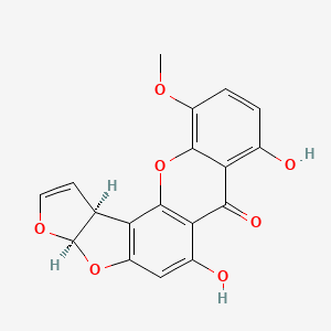 molecular formula C18H12O7 B8261483 5-Methoxy-sterigmatocystin 