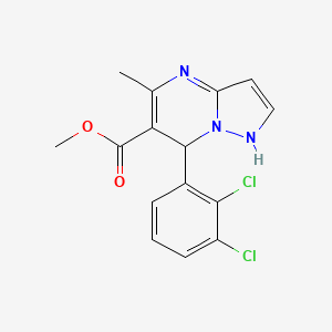 molecular formula C15H13Cl2N3O2 B8261586 CID 10290903 