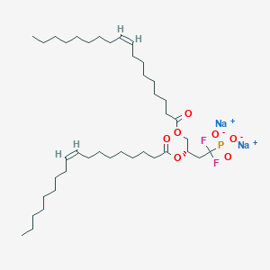 molecular formula C40H71F2Na2O7P B8261611 (3S) [1, 1-difluoro-3,4-bis(oleoyloxy) 
