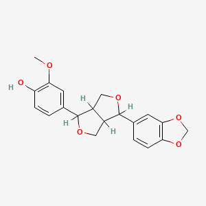 molecular formula C20H20O6 B8261643 山椒酚 CAS No. 54983-95-8