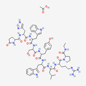 molecular formula C66H87N17O14 B8261679 CID 16130059 