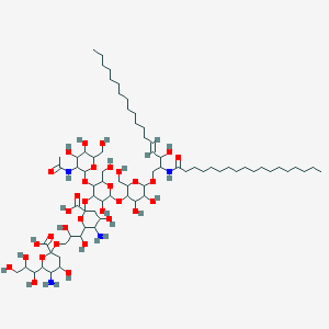 molecular formula C74H134N4O32 B8261863 GD2-神经节苷脂 