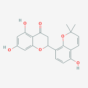 molecular formula C20H18O6 B8261953 桑根酮 H 