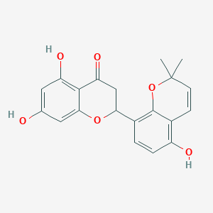 molecular formula C20H18O6 B8261953 Sanggenon H 