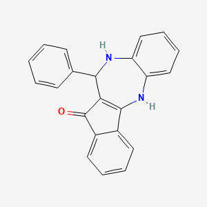 11-phenyl-10,11-dihydro-5H-indeno[2,1-c][1,5]benzodiazepin-12-one