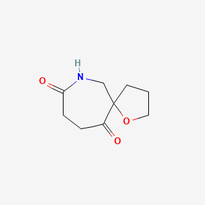 1-Oxa-7-azaspiro[4.6]undecane-8,11-dione