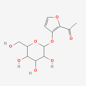 molecular formula C12H16O8 B8262092 葡萄糖基异麦芽糖醇 