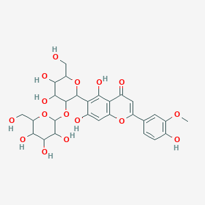 molecular formula C28H32O16 B8262100 Isoscoparin-2'-beta-D-glucopyranoside 