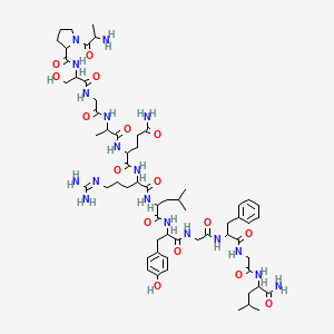 molecular formula C61H94N18O16 B8262161 Allatostatin I (Allatinhibin) 