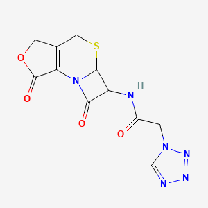 molecular formula C11H10N6O4S B8262194 CefazolinLactone 