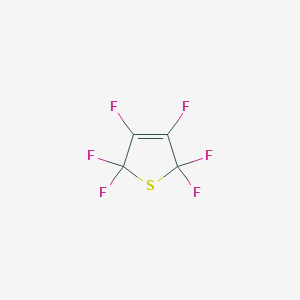 molecular formula C4F6S B8262212 六氟-2,5-二氢噻吩 CAS No. 380-40-5