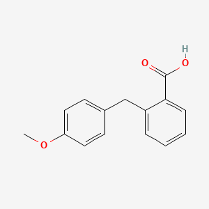 molecular formula C15H14O3 B8262217 2-(4-Methoxybenzyl)benzoic acid CAS No. 5398-17-4