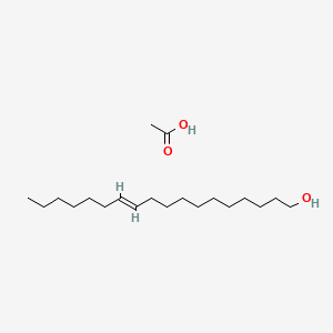 molecular formula C20H40O3 B8262225 11-Octadecen-1-ol, acetate, (E)- 