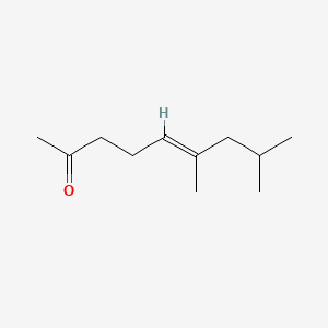 molecular formula C11H20O B8262232 6,8-Dimethyl-5-nonen-2-one CAS No. 689-39-4